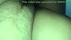 Intense deepthroating of huge big black cock before doggy creampie and cuckold cleanup