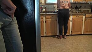 My Turkish Stepmom Nearly Catches Me In Embarrassing Situation With Her Big Ass
