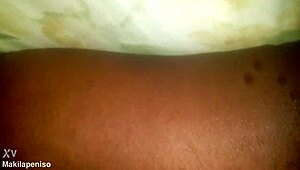 Mature milf with big ass in husband's room scene