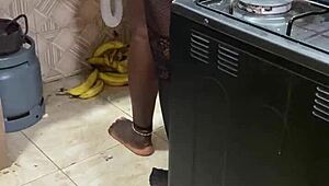 Ebony Swingers Family Shares Monster Cocks in Group Fucking