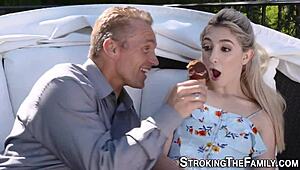 hey stepdaughter, let me taste you before pounding you hard