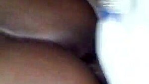 Phat wet pussy gets fucked by boyfriend's cock for creampie 😏