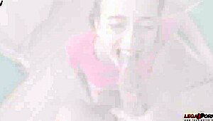 Skinny Girl Alleks Trask Gets Ass Fucked In Kitchen