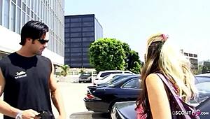 curvy milf rachel solari picked up for casting bang