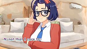 Cappie talks about what she did with her player in this xxx animation miside, like missionary and creampie