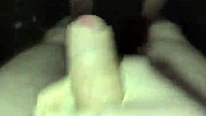 I'm masturbating in the rain, naked with my big cock out