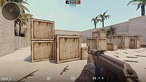 Counter player with 1500hs gets blowjob from novice with 250hs