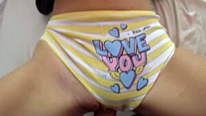 My stepdaughter drains all the built-up cum