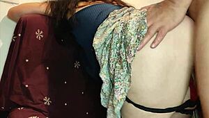 Stepson Sneaks Into Stepmom's Friend's Room For Wild Ass And Pussy Action With Creampie