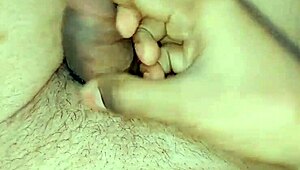 Curvy sissy with small penis flaunts feminine curves