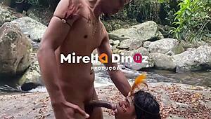 इंडिया निकॉली को अमेज़न फॉरेस्ट में इंडीजिना से सरप्राइज मिलता है!