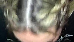 Rich Blonde Latina Deepthroats Black Cock in Homemade Girlfriend Clip