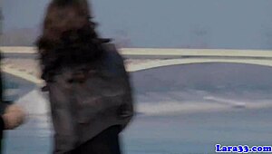 british milf gets cumsprayed by euro pickup