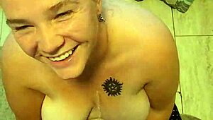 Funny First Time Golden Shower Attempt With Big Tits Wife