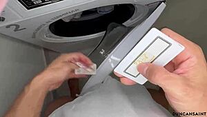 Two Horny Lesbians Finger and Lick in Bathtub