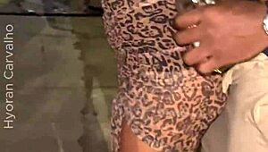 Wife Surrenders to BBC in Front of Cuckold After Party