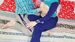 desi couple enjoys rough anal fucking in bedroom doggystyle