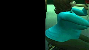 The bus driver is sucking that young guy's dick right on the bus