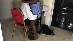 corrupt teacher fucks sex starved student with huge ass and boobs