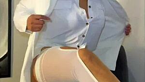 Mature Latina Uses Ass And Tits For Politics