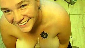 Funny First Time Golden Shower Attempt With Big Tits Wife