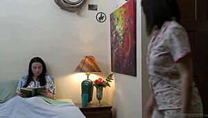 kiss me again, Veruca James and Violet Starr dive into steamy cunilingus