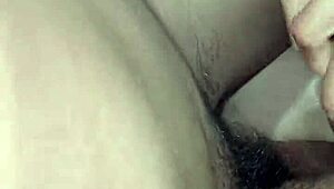 We fucked our classmate in a homemade threesome after classes