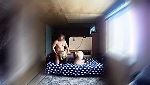 hidden cam catches wife banging friend in homemade clip