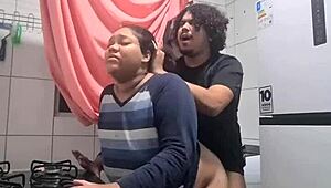 Stepmom seduces me with big tits and riding