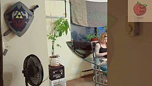 Truth or Dare Turns Wild with Stepmom's Big Tits. She Takes a Mouthful of Cum!