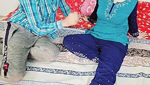 desi couple enjoys rough anal fucking in bedroom doggystyle