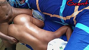 Amateur couple enjoys wet pussy sex with monster cock 😏