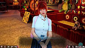 Double Homework 06 - On A Date With Cute Johanna In Roleplay Game