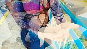 Latina Brunette With Huge Ass And Tits Gets Fetish Attention In Reality Scene