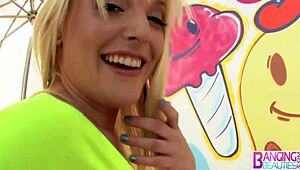 Blonde Tristyn Kennedy Loves Huge Cock In Her Ass!