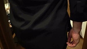 Asian Babe Begs for Triple Creampie Action