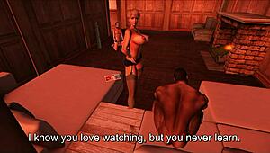 The Cuckold Goddess Wife 2 in Interracial Action