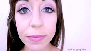 cute model gets fucked on the sofa by father-in-law