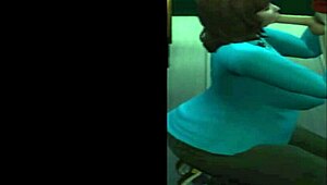 The bus driver is sucking that young guy's dick right on the bus