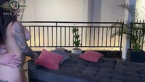 i'm the horny petite secretary lorena doll fucking my boss hard