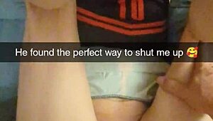 Richelle Rose's POV Revenge Creampie on Snapchat with Curly-Haired MILF in Doggy Style