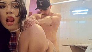 morena and saymon fucking hot in the swing house bedroom 😍