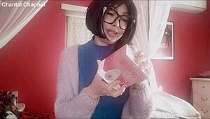 Chantal Squirts From Rough Fingering With Sex Toy.