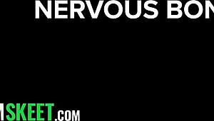 Blonde Cougar Step-Mom Dominates Stepson In Intense Taboo Handjob. Turns Him Into Champion.