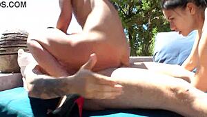 Hard Anal Threesome With Monster Cock!