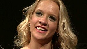 Euro Babe Bound And Punished In Bondage Session