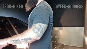 Pregnant Couples Garage Sex