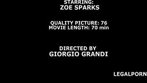 I'm Zoe Sparks, getting drowned in piss during this rough group session