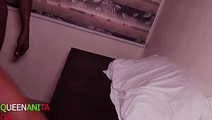 Hot Asian Teen Struggles with Hard Cock Dripping Cum