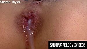 Smut Puppet - Interracial Anal Creampie Compilation Part 4!
